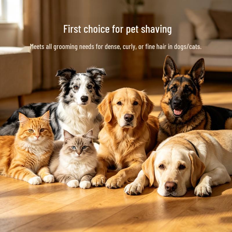 AUX Rechargeable Pet Grooming Clipper CN plug (adapter included)