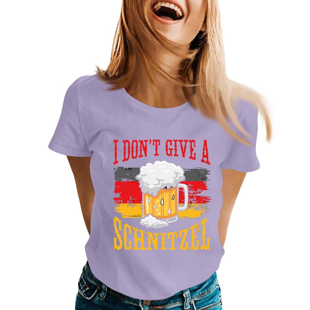 Fashion Casual Unisex Letter Print T-Shirt with Festival Graphic Design - Short Sleeve Round Neck Tee for Men and Women