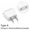 US Plug Adapter EU To US Adapter Mexico Plug Power Converter American Adapter Electrical Socket AC Outlet Travel Adapters