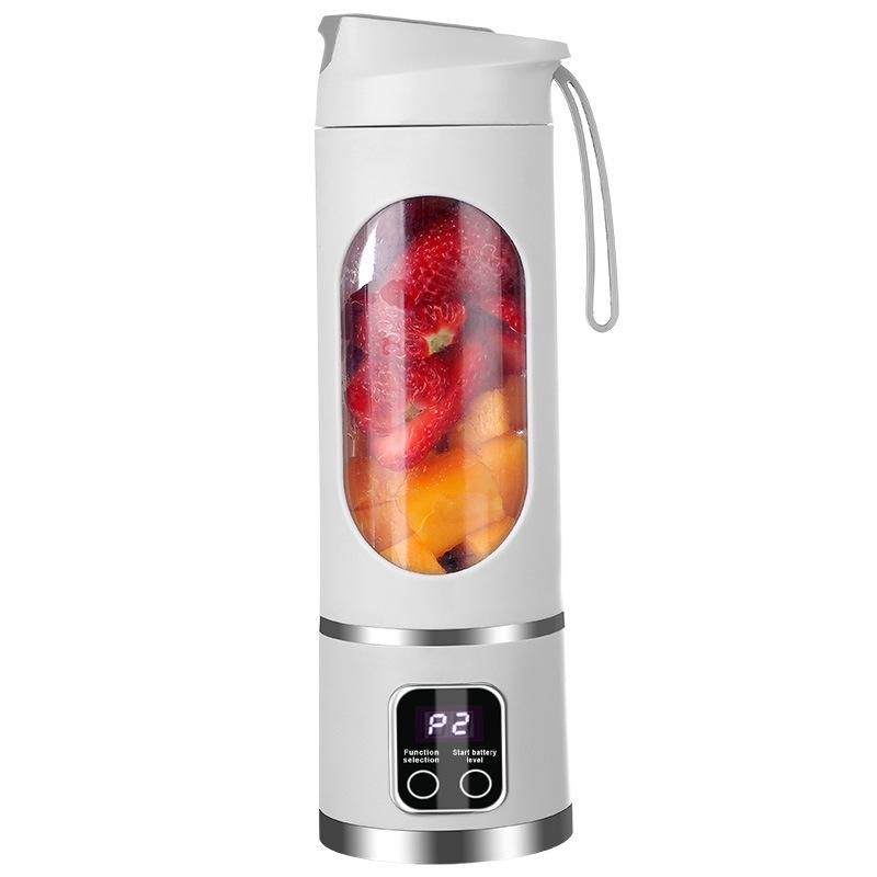 Portable USB Rechargeable Juicer Cup - Universal for All Countries, Food-Grade Juice Blender