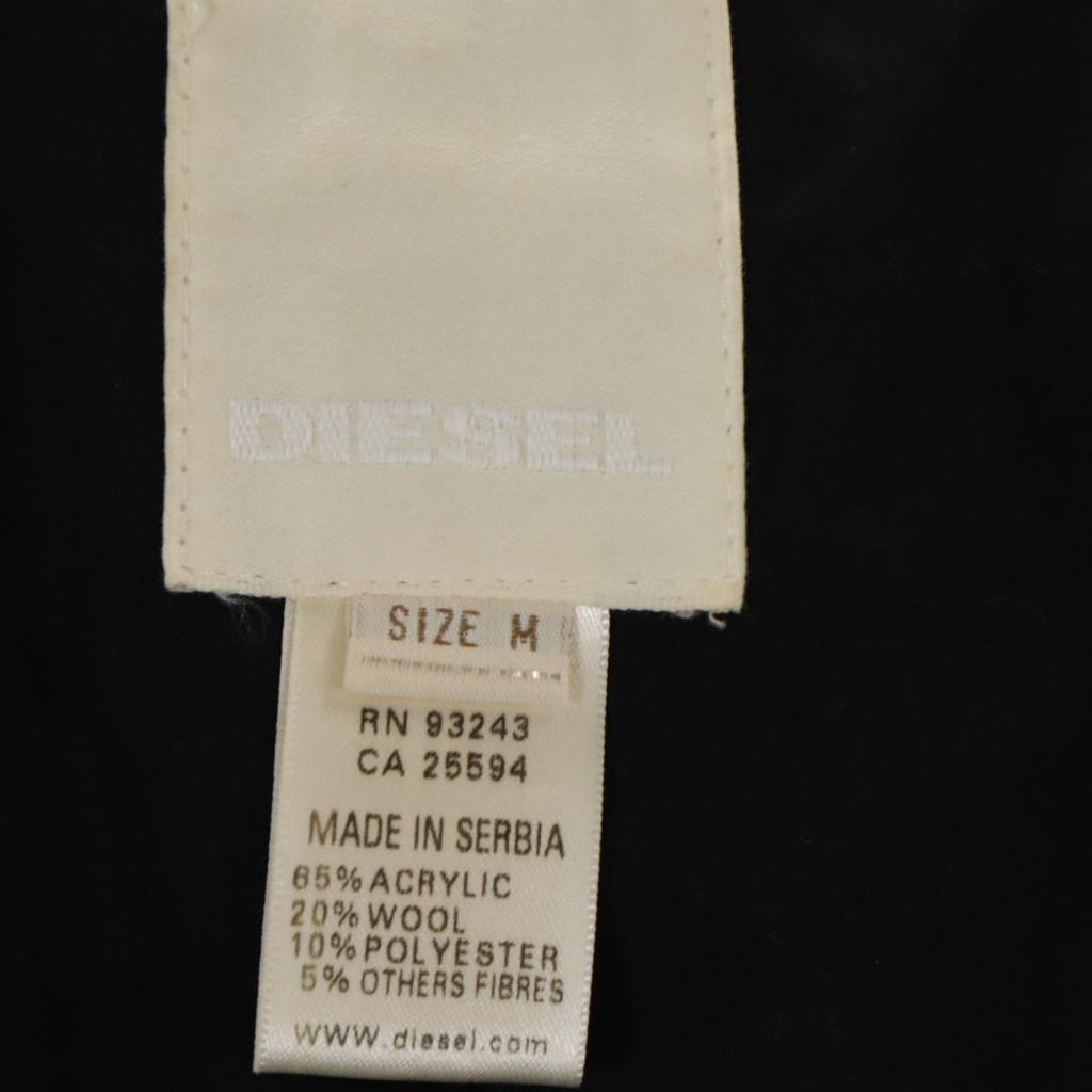 DIESEL check coat M Brown Men's Used