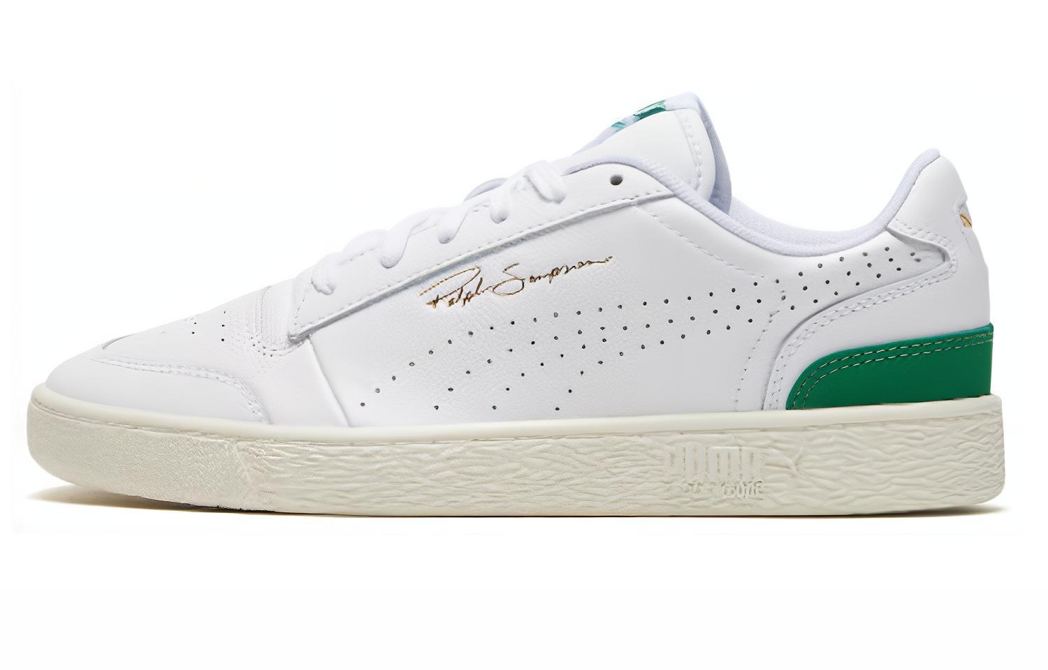 Puma Ralph Sampson Lo Perf White Green 35.5