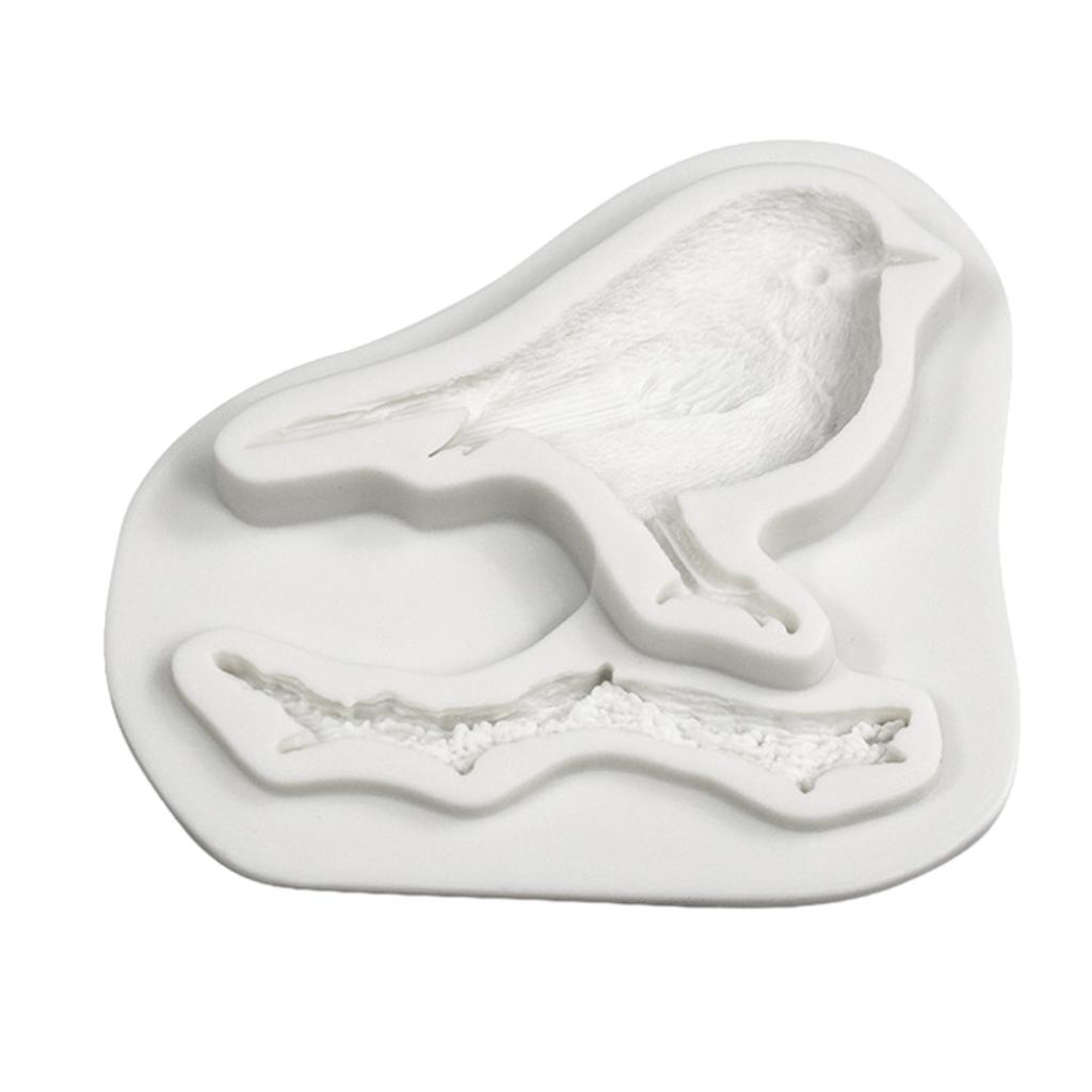 Fondant Chocolate Molds Bird Pattern Silicone Molds Fondant Cake Decorating Tool Candle Soap Molds Easily To Clean