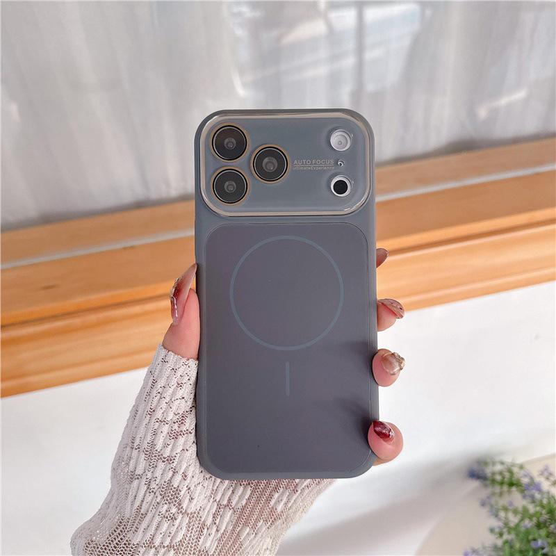 Premium Liquid Silicone Magnetic Case for iPhone 16/17 Pro Max - Drop-Proof Protection