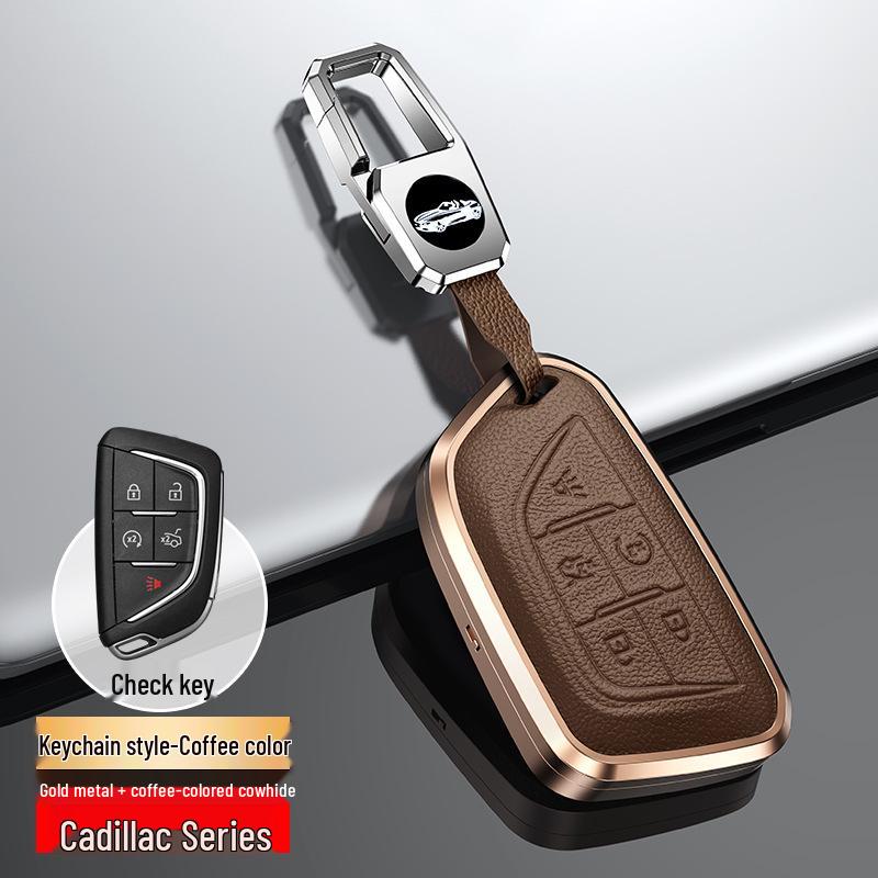 Cadillac Key Case for XT5, XT4, CT5, XT6, CT6 - Keychain and Protective Shell