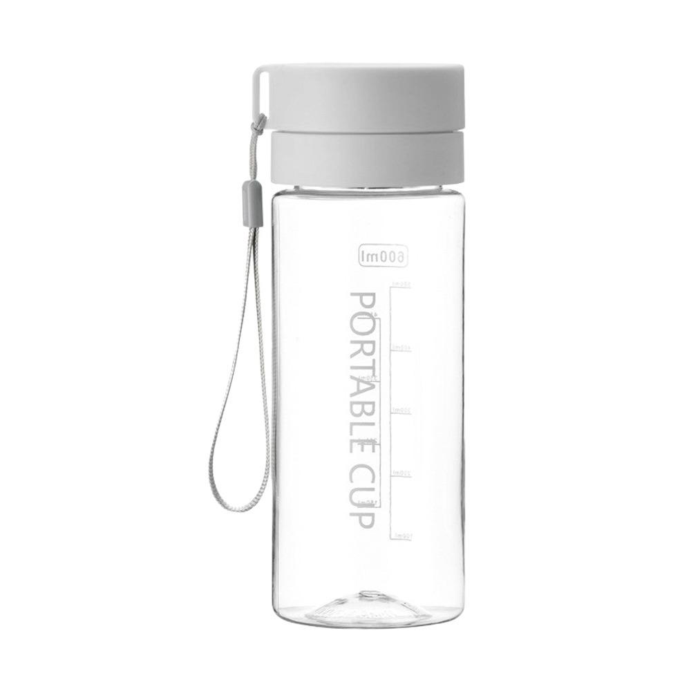 Wide Mouth Opening Sports Water Bottle Lightweight Resin Portable Water Bottle Beverage Prep