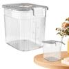 5/10Kg Cereal Containers Sealed Grain Storage Jar Insect Proof Dry Food Box Moisture-Proof Large Capacity Home Kitchen Supplies