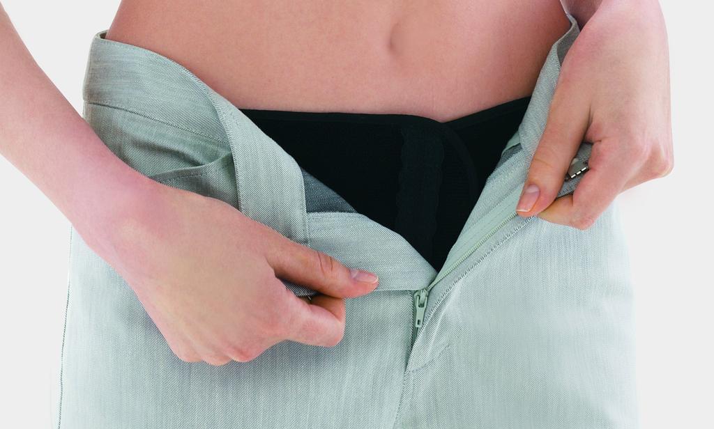 Slim Walk Pelvic Support Size Belt, Black, M-L (SLIM WALK,belt fpelvic,ML)