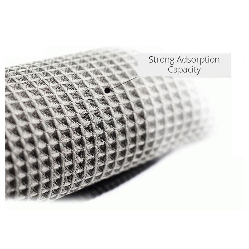 2PCSCar Wash Towel Glass Cleaning Water Drying Microfiber Window Clean Wipe Auto Detailing Waffle Weave for Kitchen Bath 40*40cm