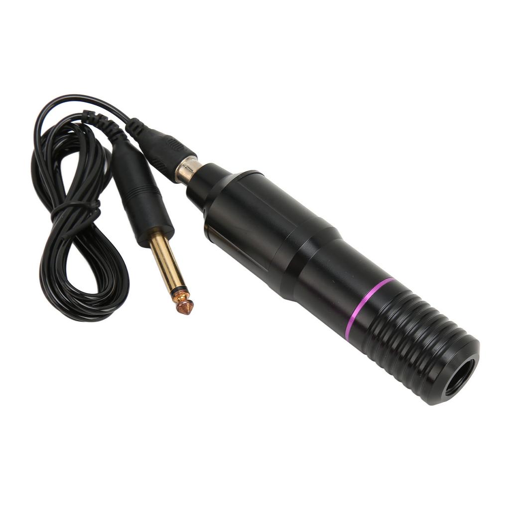 Tattoo Machine Set RAC Connector Alloy Adjustable Rotary Tattoo Machine Pen for Liner Shader Black
