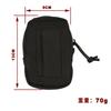 Portable Glove Pouch Lightweight Small Tool Bag Multi-Purpose Versatile Coin Card Purse for Travel Camping Hiking Emergency