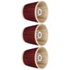 3pcs E14 Fabric Lamp Shade Wine Red Modern Clip On Lampshade for Home Wall Candle Table Lamps