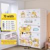 Stabile 5-Schubladen Babygarderobe & Spielzeug-Organizer