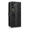 For vivo Y400 5G Wallet Case Dot Pattern Imprint PU Leather Phone Cover with Wrist Strap
