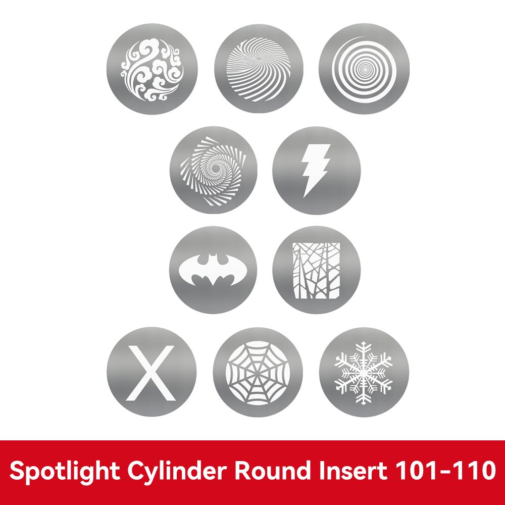 

10 шт. графических карт SOONPHO OT1 для оптического конденсатора снот для проекции фона, графическая DIY шторка для фото для светодиодных вспышек Godox