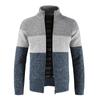 And Winter Men's Fashion Loose Cardigan Warm Lapel Hooded Jacket Sweater
