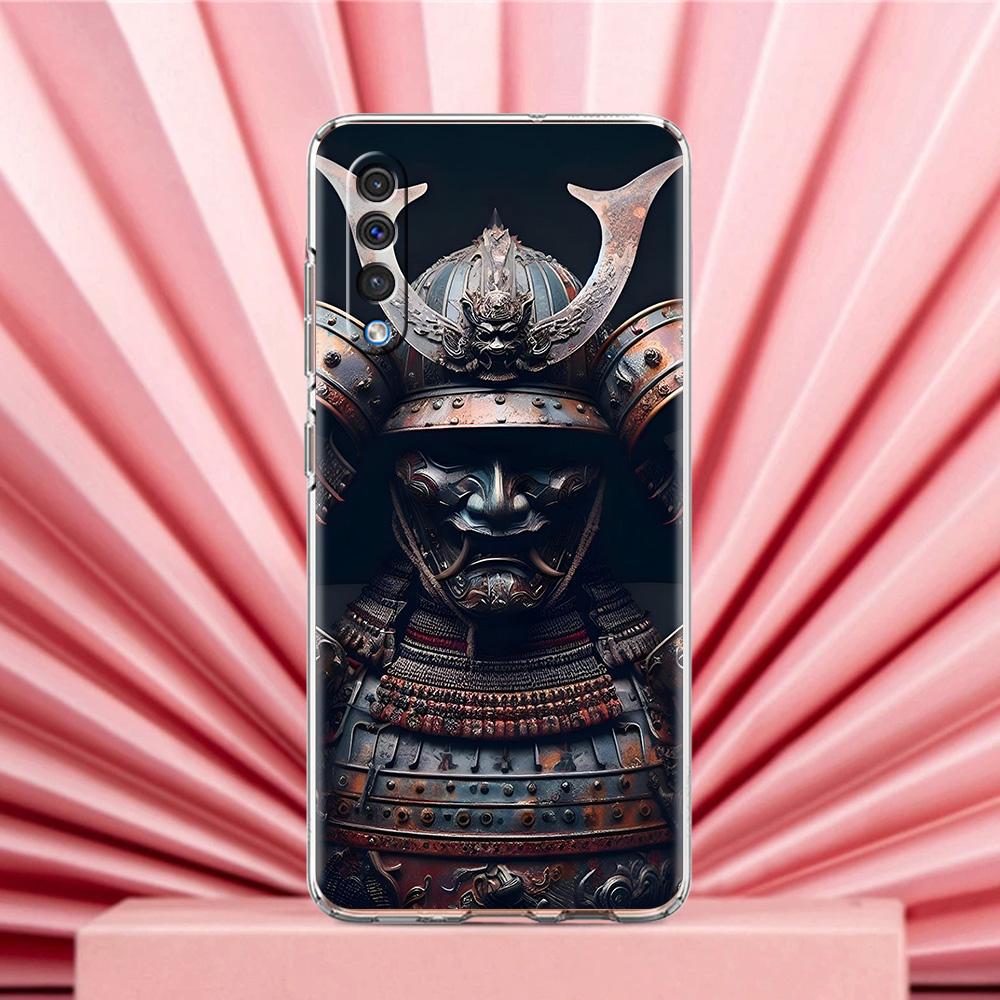 Case For Samsung A56 A36 A26 A24 A16 A14 A12 A32 A50 A70 A22 A40 A34 A54 A42 A52 5G A04s A06 Cover Japan Ghost Face Samurai