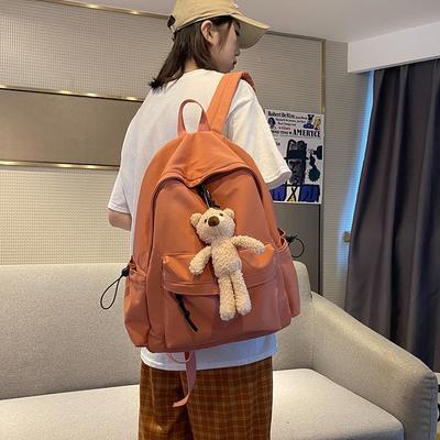 Schoolbag Junior Senior High School Fashion Backpack For Men And Women