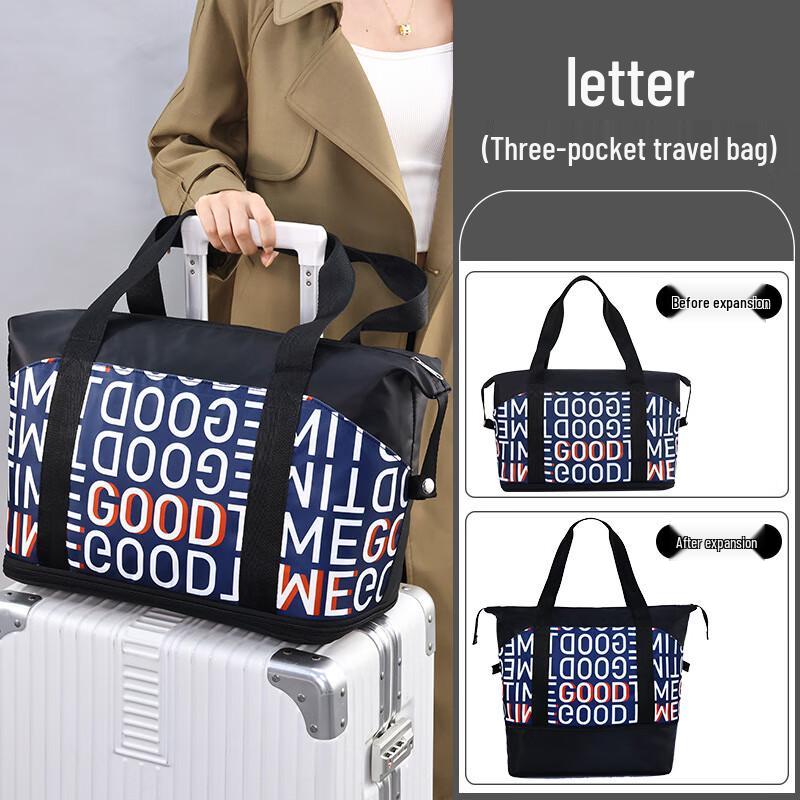 

Jieyingfei Large Capacity Canvas Travel Duffel Bag