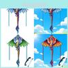 Pterosaur Polyester Kite With Glass Fiber Frame For Kids Adults Outdoor Flying Fun