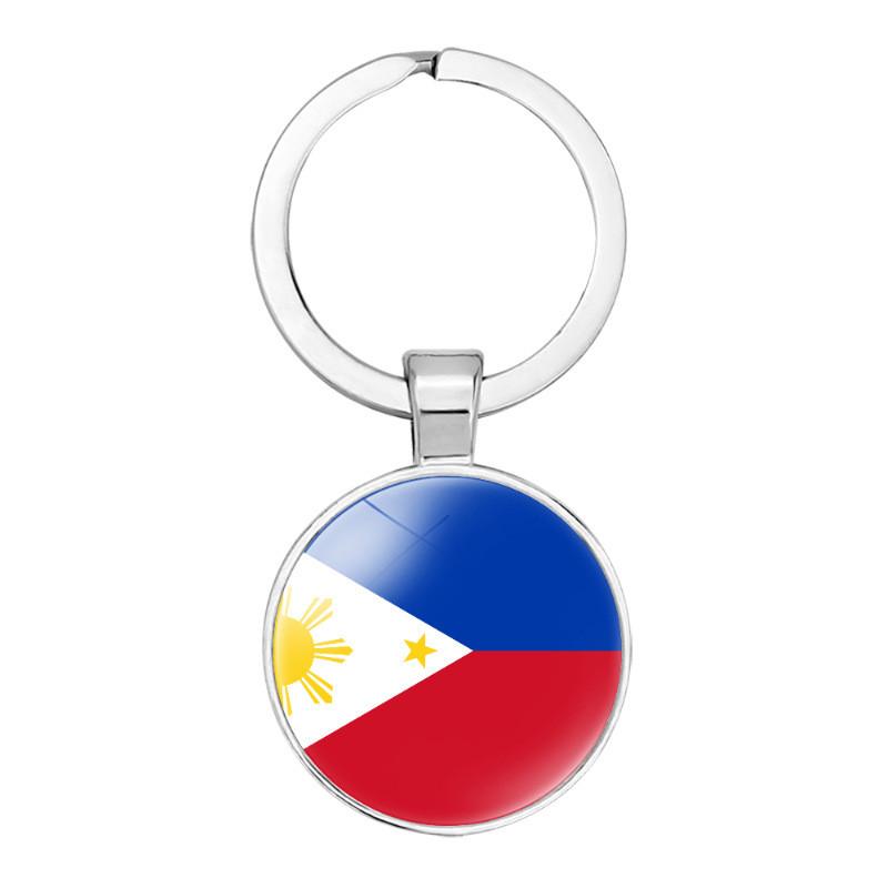 Decorative Keychain Showcasing Asian Country Flags Perfect For Birthdays And Parties