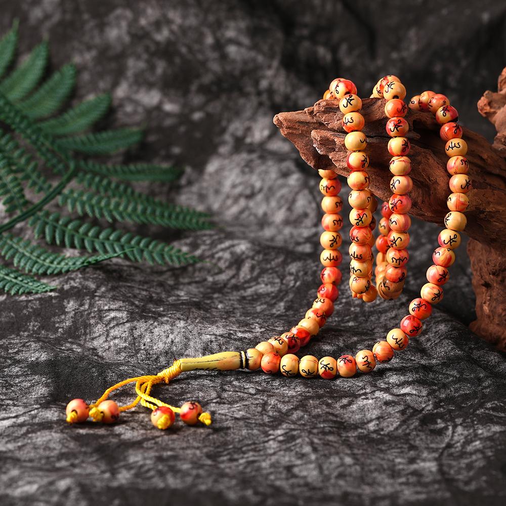 8mm Beads Bracelet Tassel Pendant 99 Muslim Prayer Meditation Yoga Necklace Bracelets Jewelry