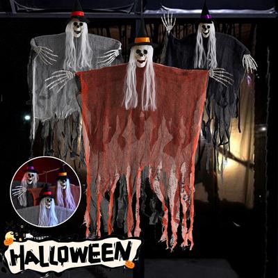Halloweenská párty dekorace Halloween závěsný duch kostra závěsná dekorace strašidelný dům bar hororové dekorace rekvizity