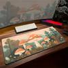 NonSlip Large Mouse Pad Cute Gaming Desk Setup Pads White Accessories Big White Mousepads Rubber HD X Kawaii Desk Mats