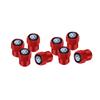 4/8Pcs Metal Car Wheel Tire Valve Caps Stem Case Cover For VW GTI Polo Golf Passat Tiguan Arteon Touareg CC Taigo Caddy Jetta T-