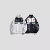 American PU leather jacket for men, new spring/autumn stand collar motorcycle jacket, versatile trendy jacket for men