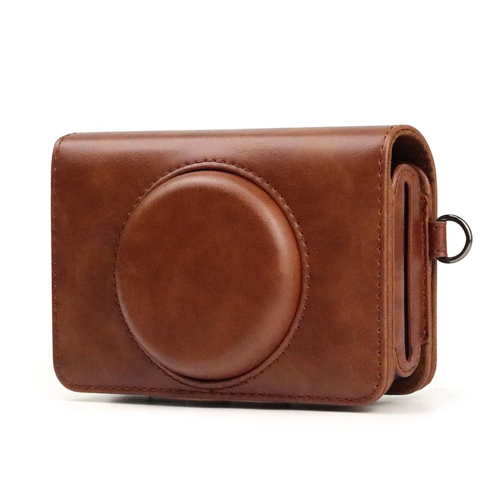 Retro PU-Leder Kamera für Hülle für C210R Mini Shot 2 Retro-Kameratasche