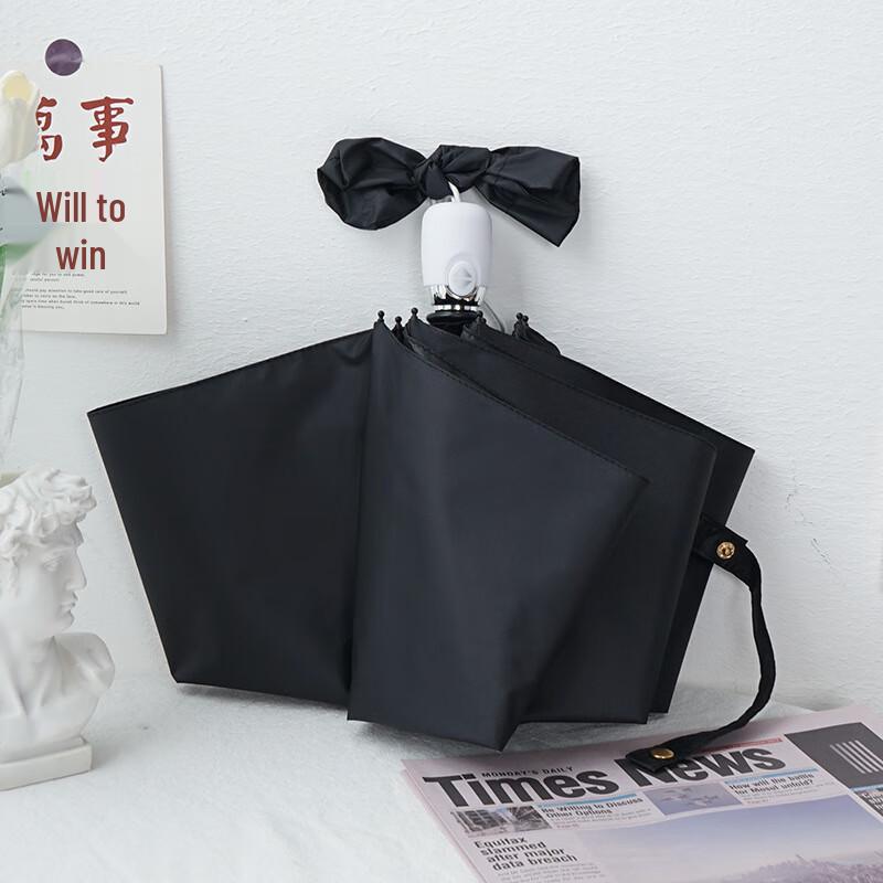 UOSU Automatic Folding Wooden Handle Umbrella