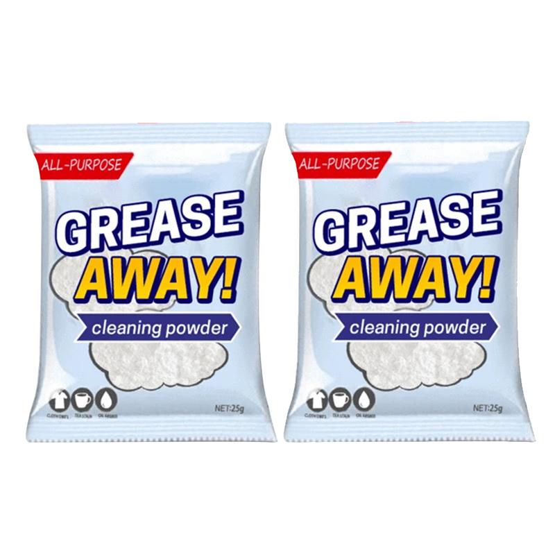 

25/50 г универсальный чистящий порошок мощный кухонный очиститель порошок для удаления грязи стойкий очиститель для жирных пятен для гриля духовки плиты кастрюли 50g