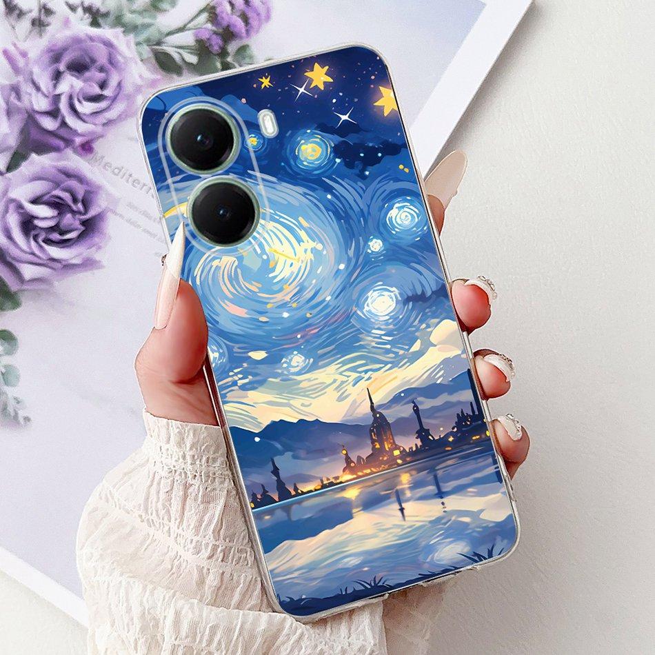 For Xiaomi Poco X7 Pro PocoX7 5G Cool Dragon Tiger Painted Phone Case For Xiaomi Poco X 7 X7Pro Soft Silicone TPU Cases