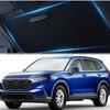 Foldable Titanium Silver Windshield Sunshade Visor