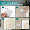 4Pcs Punch Free Sliding Door Closer Easy Install Automatic Shower Curtain Closer with  Adhesive Stickers and Wrench for Bathroom