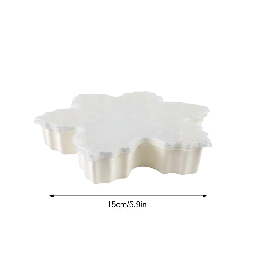 Christmas Serving Dishes Snowman Tree with Lid Christmas Platters Snack Serving Tray for Cookie Candy Dessert Cheese Fruit