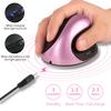 Wireless Charging Vertical Mouse Ergonomics Wireless Upright Photoelectric Built-in Lithium Battery Charging Mouse