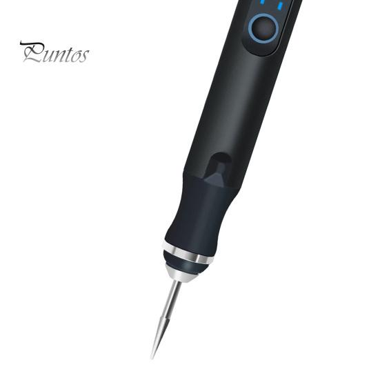 Electric Engraving Pen Kit Ergonomic Design Compact Size Portable USB Rechargeable Cordless Professional Engraver Pen Set