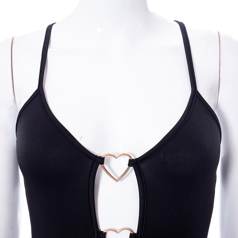 Summer Dress Cut Out Backless Sleeveless Slip Clubwear Party Bodycon Dresses S-L