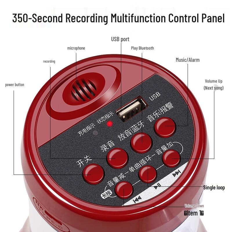 Lixin Handheld Wireless Megaphone