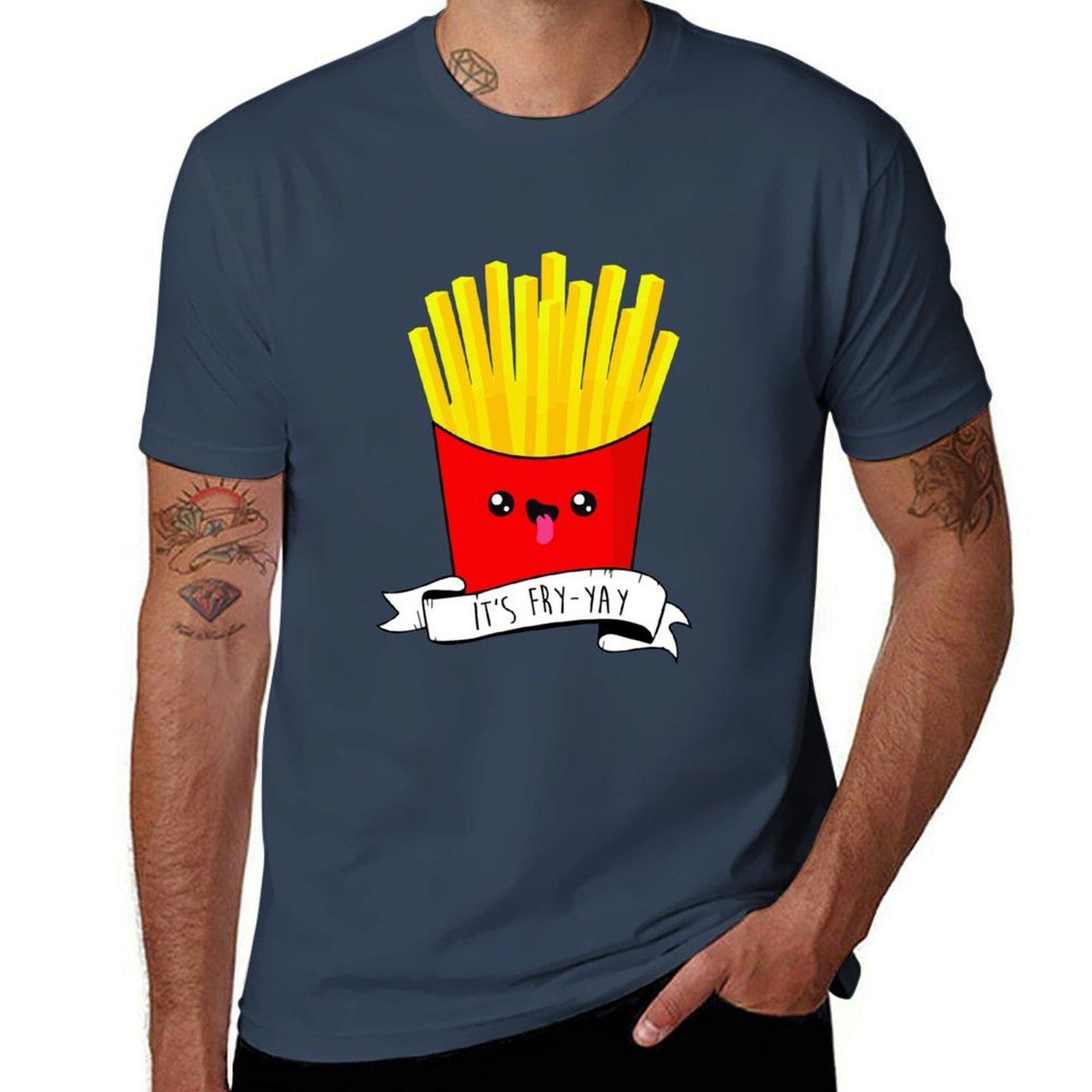 ITS FRYDAY TShirt Minimal Art Print TShirt S