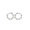 S925 Summer Fashion Rice Bead Earrings - Light Luxury & Cool Style for Women