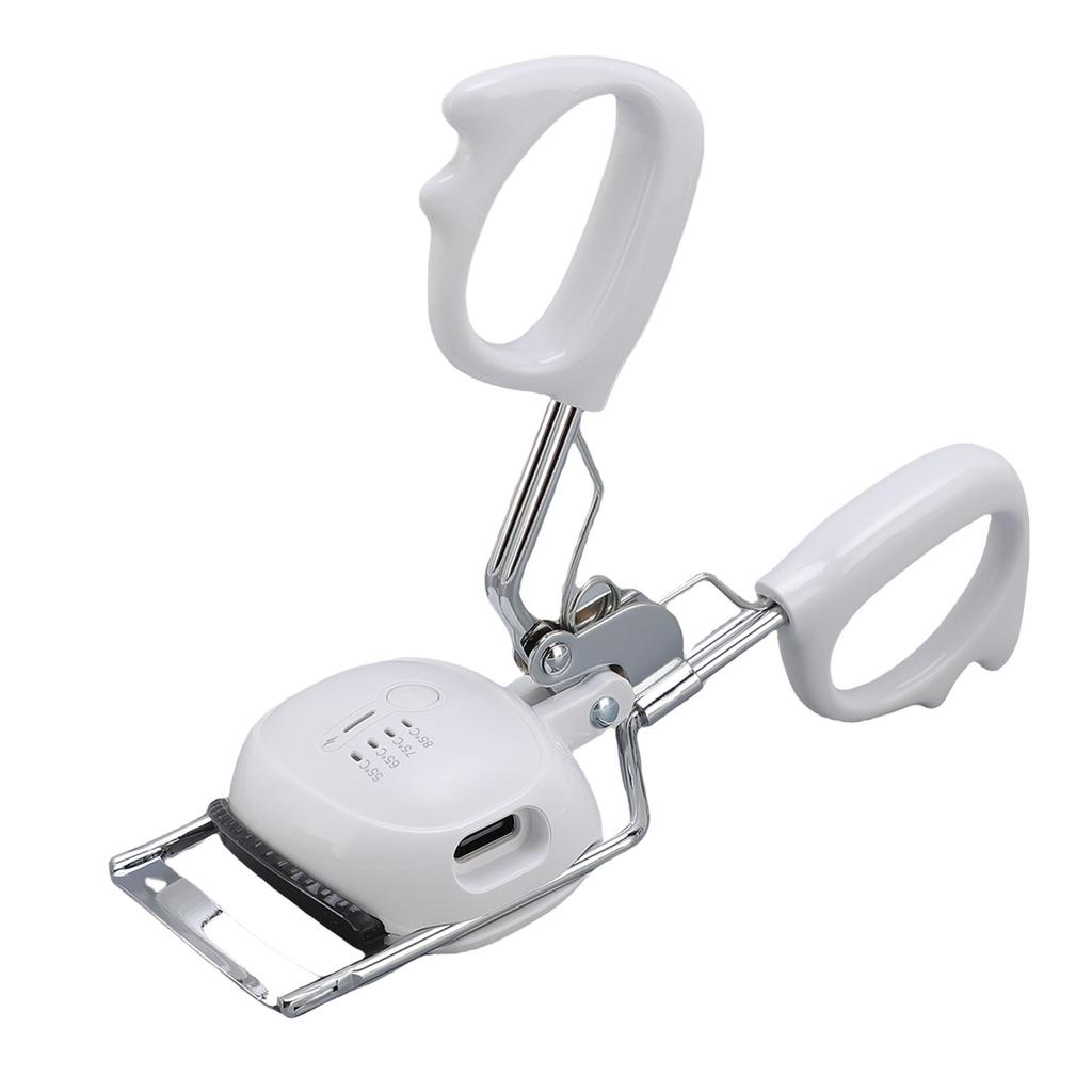 Heated Eyelash Curler Fast Heat Up 4 Temperature Settings Electric Lash Curler Memory Function