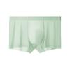 Men's Spring and Summer Ice Silk Without Trace Cool Feeling Breathable Mesh 7A Antibacterial Underwear