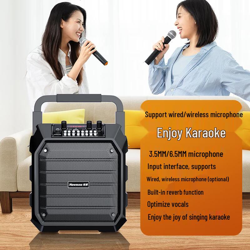 Newsmy K99 Portable Bluetooth Karaoke Speaker (CN Version)