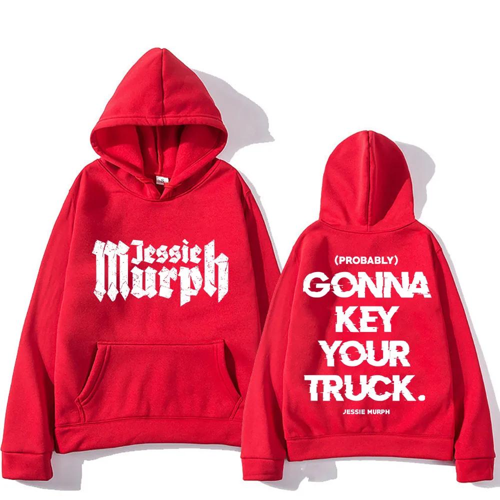 Jessie Murph Hoodie for Autumn Winter Gothic Sweatshirts With Hooded Harajuku Comfortable Clothing Sudaderas Retro Hoody