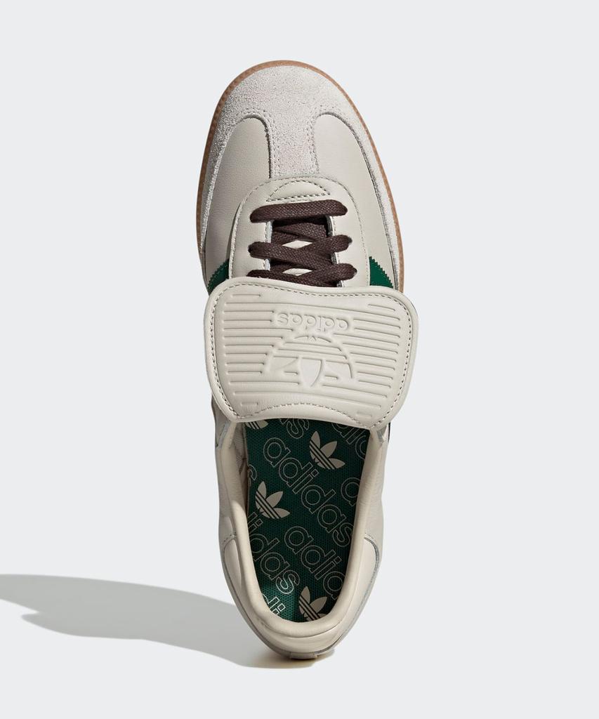Adidas Samba Lt - Cloud White:Dark Green / Jq6168