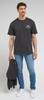 Lee logo loose TEE Washed Black very loose black T-shirt t-shirt M