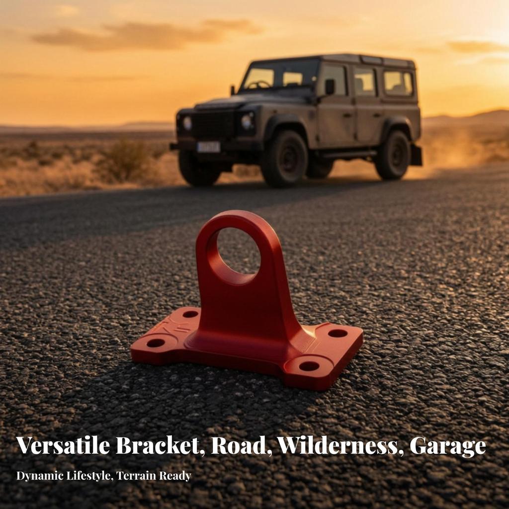 Recovery Hook Bracket Trail-Ready Loop Heavy-Duty